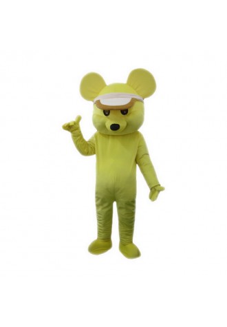 Yellow Mouse Mascot Costume Free Shipping