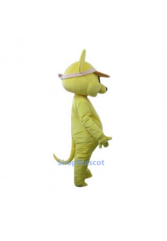 Yellow Mouse Mascot Costume Free Shipping