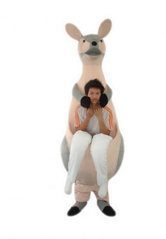 Kangaroo Mother Mascot Costume Free Shipping