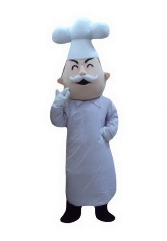 Baker Cook Mascot Costume Free Shipping