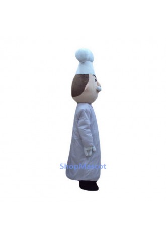 Baker Cook Mascot Costume Free Shipping