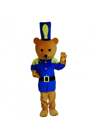 Bear Police Mascot Costume Free Shipping