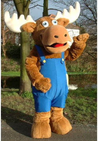 Ikea Moose Mascot Costume Free Shipping