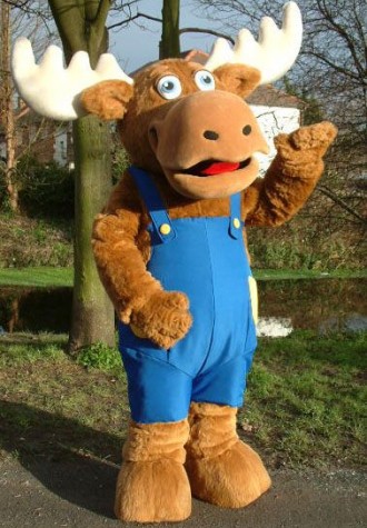 Ikea Moose Mascot Costume Free Shipping