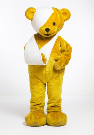 Theo Bear Mascot Costume Free Shipping