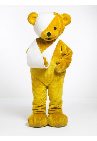 Theo Bear Mascot Costume Free Shipping