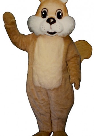 Chubby Squirrel Mascot Costume Free Shipping