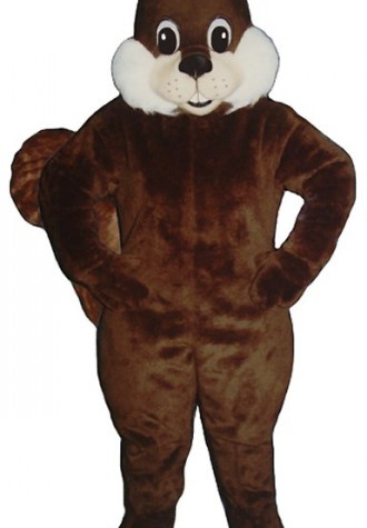 Deep Brown Squirrel Mascot Costume Free Shipping