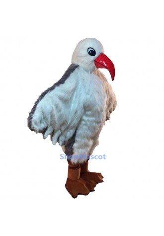 Red Mouth Seagull Mascot Costume Free Shipping