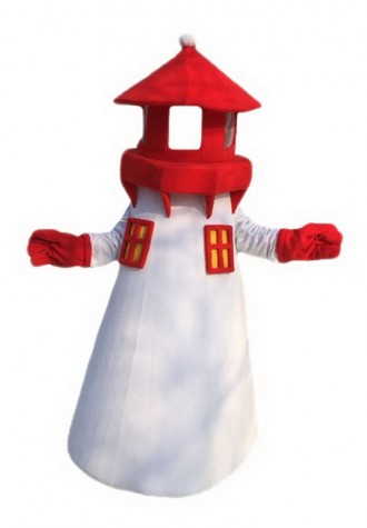 Lighthouse Mascot Costume Free Shipping