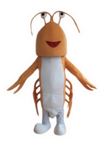 Orange Lobster Mascot Costume Free Shipping