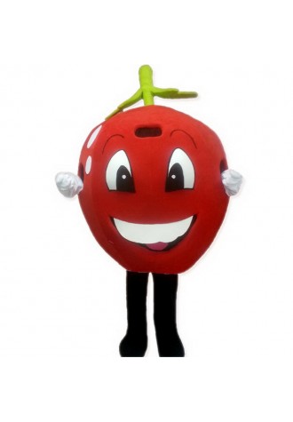 Red Apple Smile Mascot Costume Free Shipping