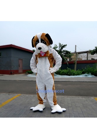 St. Bernard Dog Doctor Dog Mascot Costume