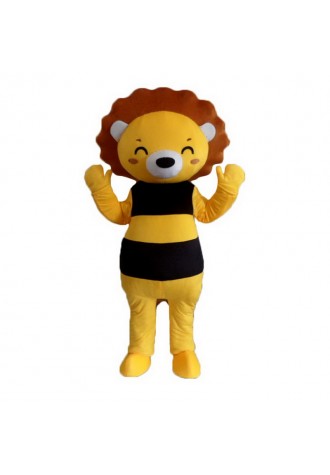 Bee Bear Mascot Costume Free Shipping