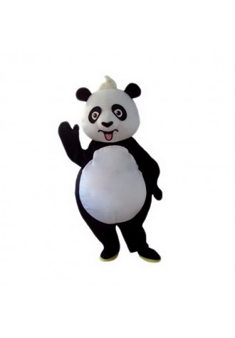 Cute Cartoon Panda Mascot Costume Free Shipping
