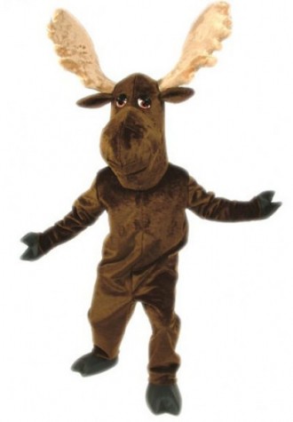 Moose Mascot Costume Free Shipping