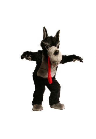 Cute Wolf Mascot Costume Free Shipping