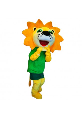 Sunshine Flower Lion Mascot Costume Free Shipping