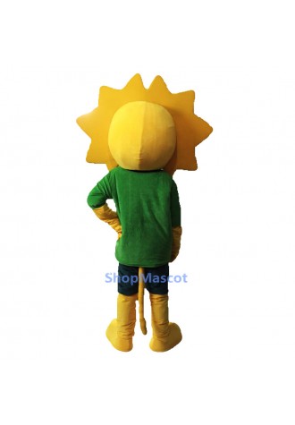 Sunshine Flower Lion Mascot Costume Free Shipping