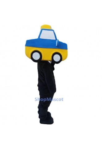 Taxi Car Mascot Costume Free Shipping