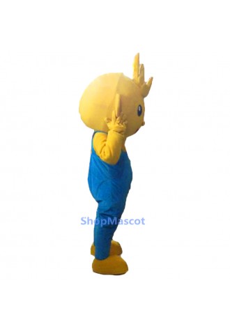 Long Hair Boy Mascot Costumes Cosplay Free Shipping 
