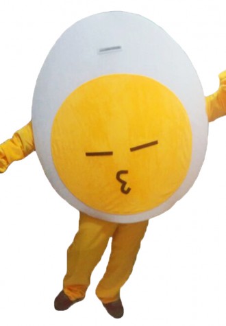 Yellow Egg Mascot Costumes Free Shipping