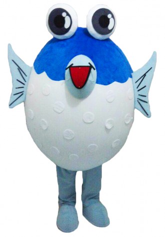 Puffer Fish Mascot Costumes Free Shipping