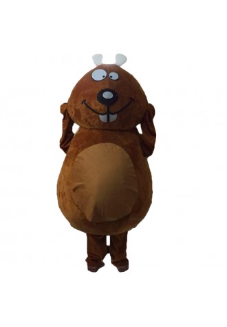 Brown Beaver Mascot Costumes Free Shipping