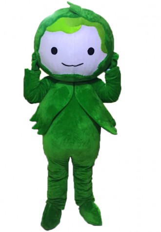 Green Cabbage Mascot Costumes Free Shipping