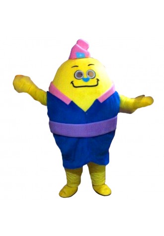 Yellow Monster Mascot Costumes Free Shipping