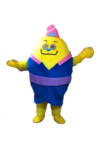 Yellow Monster Mascot Costumes Free Shipping