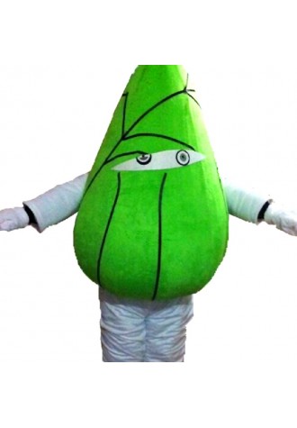 Green Dumplings Mascot Costumes Free Shipping
