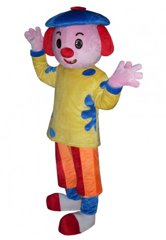 Cute Clown Mascot Costume Cartoon Costumes