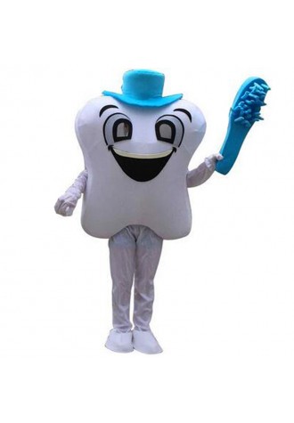 Teeth and Toothbrushes Mascot Costumes