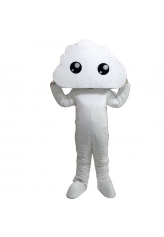 White Cloud Mascot Costumes Free Shipping