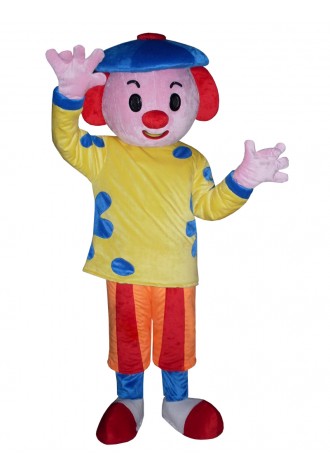 Cute Clown Mascot Costume Cartoon Costumes