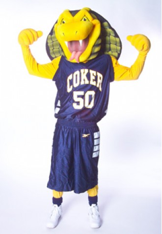Sports Yellow Cobra Snake Mascot Costume