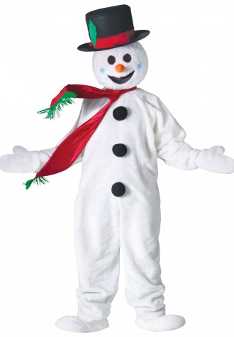 New Snowman Mascot Costume