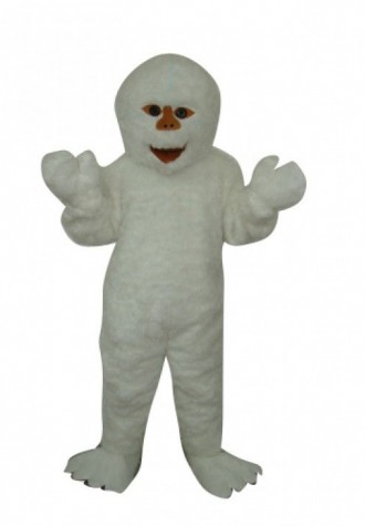 Yeti Abominable Snowman Mascot Costume