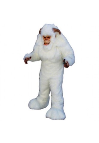 Yeti Long Wool Snowman Mascot Costume
