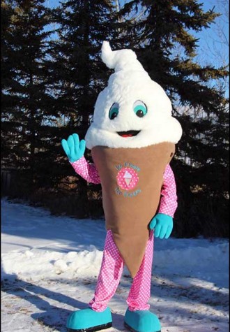 IceCream Mascot Costume Festival Mascots