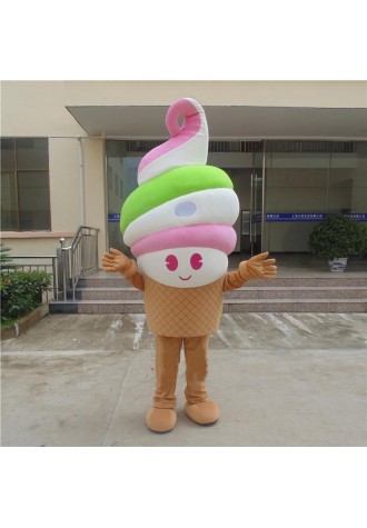 Ice Cream Delicious Carton Cone Mascot Costumes